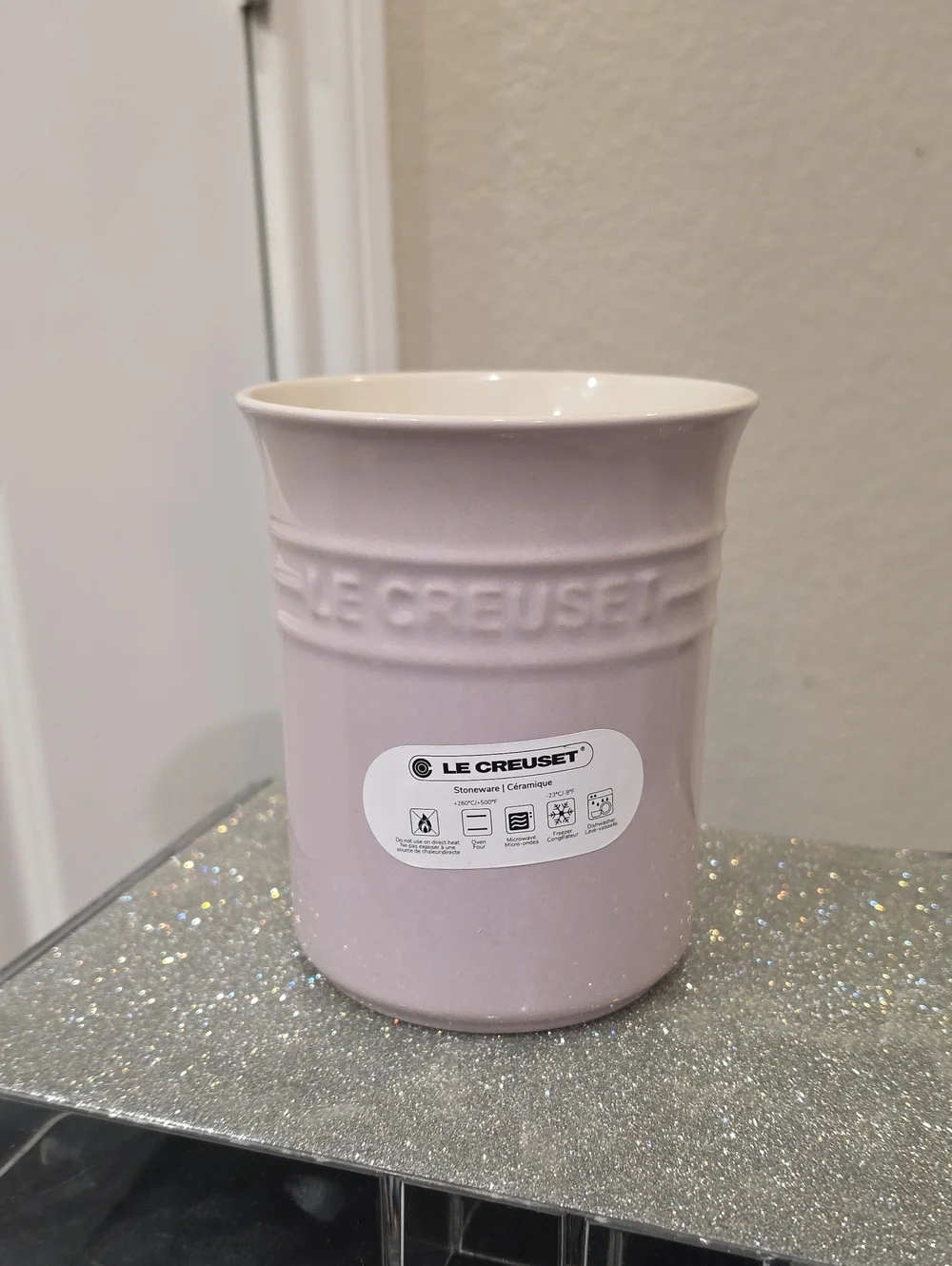 Le Creuset 1L Stoneware Utensil Crock- Shallot